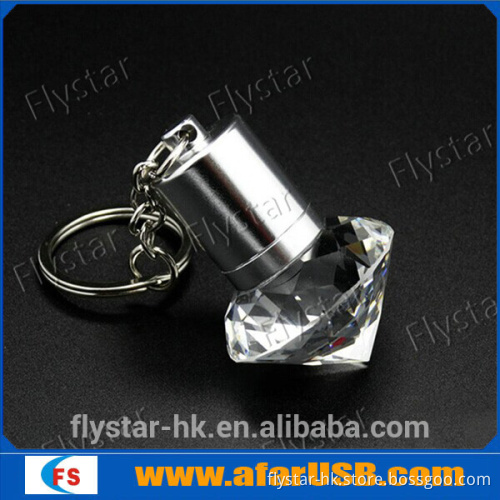acrylic usb flash drive memory stick with custom logo
